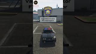 Vapid Dominator FX Interceptor California HP  GTA 5 Online gta gtaonline gtacars shorts [upl. by Nivel36]