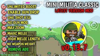 mini militia classic vip mod v0137 latest version [upl. by Siobhan]