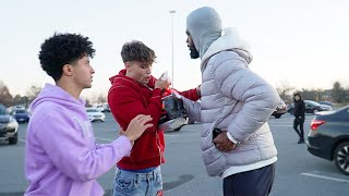 Fake Robbery Prank [upl. by Ahsurej]