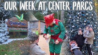 COME TO CENTER PARCS WINTER WONDERLAND WITH US  Weekly Vlog at Sherwood Forest [upl. by Reppiks]