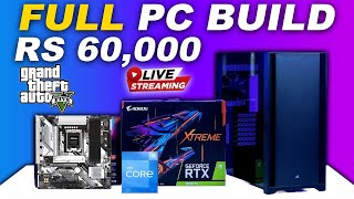 Rs 60000 FutureProof PC Build With RTX 4060 8GB Graphic Card🔥 Full PC Building Guide in 2024 [upl. by Adanama73]