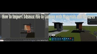 How to import 3dsmax file to Lumion with materials and textures [upl. by Ahsinit817]