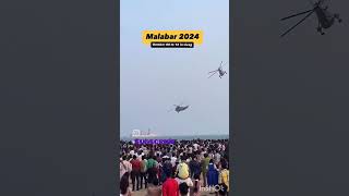 Malabar naval exercise 2024 [upl. by Ylus]