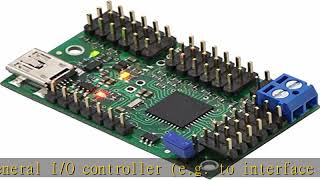 Pololu Mini Maestro 18Channel USB Servo Controller Assembled Item 1354 [upl. by Yalhsa]