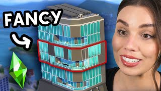 I renovated this huge apartment in The Sims 4 [upl. by Ellehcear]