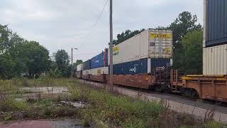 CSX M422 HIGH TAILS Northbound through Petersburg Va [upl. by Gabey]