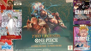 FINALMENTE CI SIAMO UNBOXING OP08 ENG ONE PIECE CARDGAMETWO LEGENDS [upl. by Eyaj46]