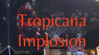 Las Vegas Tropicana Implosion Full Video [upl. by Tijnar629]