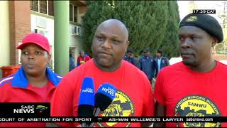 Thaba Chweu municipal workers shut down offices [upl. by Greysun]