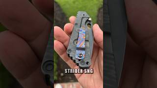 Old amp New Strider SNG Knives edc youtubeshorts shorts blade knife [upl. by Figone]