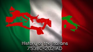 History of the Italians  Every year 760 BC  2021 [upl. by Notrem]