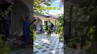 My Mom weapon 🤣😂 subscribe youtube motorcycle bikerider ktm ktmlover bike funny shorts [upl. by Lashondra]