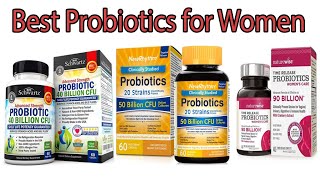 Top 9 Best Probiotics for Women in 2023 Reviews  Buy on amazon [upl. by Nolubez99]