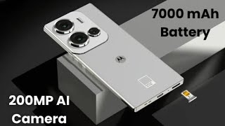 Motorolas Big Battery Smartphone 7000mAh with 200MP Camera amp 220W Charging Moto Edge 60 Ultra 2025 [upl. by Aubarta547]