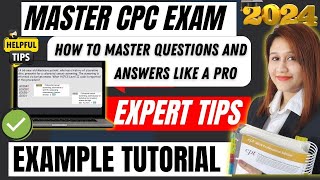 Ace the CPC medical coding exam How to master questions and answers like a pro [upl. by Gaves]