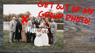 How to Remove a Person from a Group Photo in Photoshop  For Advanced Photoshop Users [upl. by Nyraa]