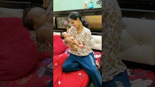 A day of my 2 months old baby baby minivlog newborn ytshortsindia yt [upl. by Drawyeh]