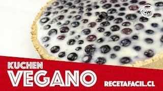 Cómo hacer KUCHEN o TARTA VEGANA con LECHE CONDENSADA de COCO [upl. by Annaear]