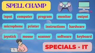 English Spelling Words  Specials 1 [upl. by Reddin955]