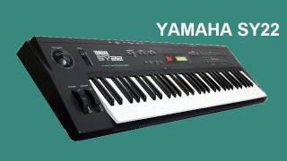 YAMAHA SY22 Vector Synthesizer 1990  HQ DEMO [upl. by Clein715]