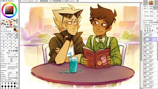 Dirkjake Date Speedpaint [upl. by Anwadal121]