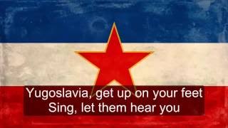 Bijelo dugme  Jugoslavijo Spit And Sing My Yugoslavia  English lyrics [upl. by Lunseth]