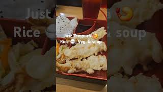 food tempura rice vegetables goodfood yummy simple shortvideo short uk [upl. by Anastasie]