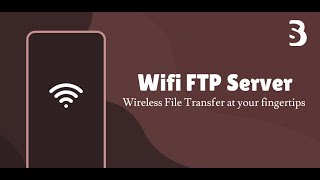 Wifi FTP Server  Transfer files from Android to PC [upl. by Garold]