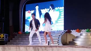 SIDDARTH NIGAM AND AVNEET KAUR SUPERB DANCE PERFOMANCE IN LUCKNOW CMS KANPUR ROAD [upl. by Diane18]