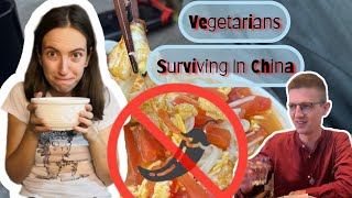 Looking for vegetarian food in China [upl. by Ityak]