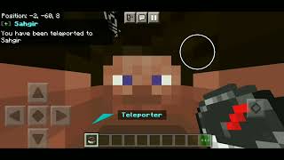 Player Teleporter showcase  MCPE Gametest Framework [upl. by Quillon7]