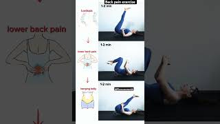 Back pain relief exercises for women backpain lowerbackpain painrelief shorts [upl. by Lodovico]