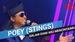 Poey Stings  Dalam Diam Aku Mencintaimu 2019 Live [upl. by Dov]