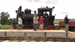 Auf neuer Strecke von Neresheim nach Katzenstein Die HärtsfeldMuseumsbahn  Eisenbahn  Romantik [upl. by Neelyak]