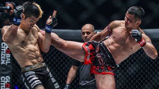 NongOs ULTIMATE ONE Championship Striking Highlights [upl. by Etnoj]