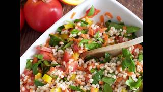 Veggie Barley Salad – SNAP4CT Recipe [upl. by Humph]