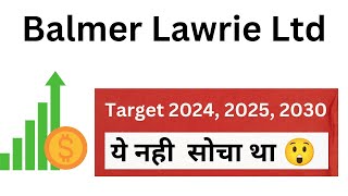 Balmer Lawrie Share Price Target 2024 2025 2030  Balmer Lawrie Stock Latest News  Balmer Lawrie [upl. by Enirhtac401]