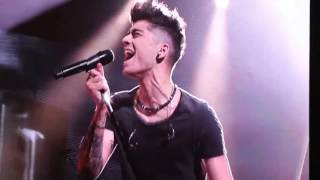 zayn maliks unbelivable rock me high note [upl. by Korenblat709]