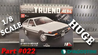 HUGE Toyota AE86 Model Kit Part 022  DeAgostini 18 Scale Toyota Sprinter Trueno  Levin [upl. by Artined813]