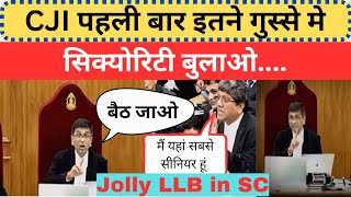 Jolly LLB in SC CJI Chandrachud warned lawyerCji पहली बार इतने गुस्से में NEETUG 2024 hearing [upl. by Lacombe]