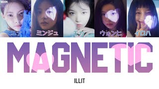 ILLIT “Magnetic”【カナルビ日本語字幕パート分け】 [upl. by Gilleod]