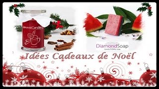 Idées cadeaux de Noël 2  Jewell candle et Diamond soap un bijou mais pas que [upl. by Odraleba430]