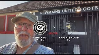 Newmains United v Knightswood [upl. by Aisa791]