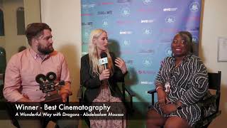 Host TIna Marie interviews Best Cinematography winner at the 2024 Festival of Cinema NYC [upl. by Teiluj]