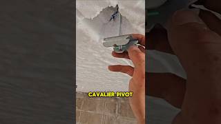 Faux plafond sur plancher hourdis polystyrène Comment faire  fauxplafond astuce tips [upl. by Alilad155]