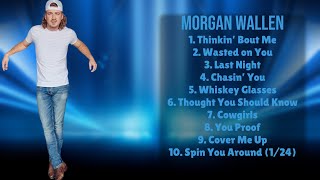 Morgan WallenTop tracks roundup for 2024HighRanking Hits SelectionMesmerizing [upl. by Kerns31]