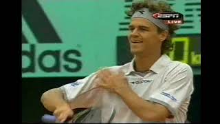 Roland Garros SF 2001 Kuerten x Ferrero [upl. by Nahum]