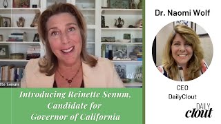 Introducing Reinette Senum Candidate for Governor of California [upl. by Lednew]