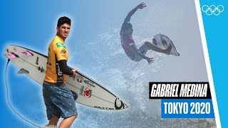 🇧🇷 The Best of Gabriel Medina 🏄‍♂️ at Tokyo 2020  Athletes Highlights [upl. by Vic]