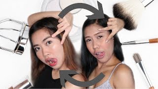 MAKEUP SWAP CHALLENGE FT GELA SANCHEZ DALAGANG PILIPINA VERSION [upl. by Otecina125]